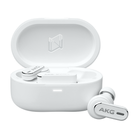 AKG N5 Hybrid - White - True wireless noise cancelling earbuds - Hero